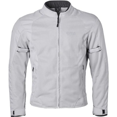 GMS Fiftysix.7 jacket, Men's summer motorcycle, Silver