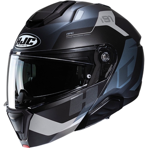 HJC i91 Carst, Modular helmet, Matt black Grey