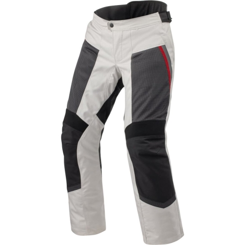 REV'IT! Tornado 4 H2O pants, Men's summer motorcycle, Silver Black
