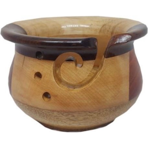 Scheepjes Garnschale Holzmix Ø15