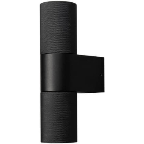 Wandspot temi doppelt GU10 schwarz