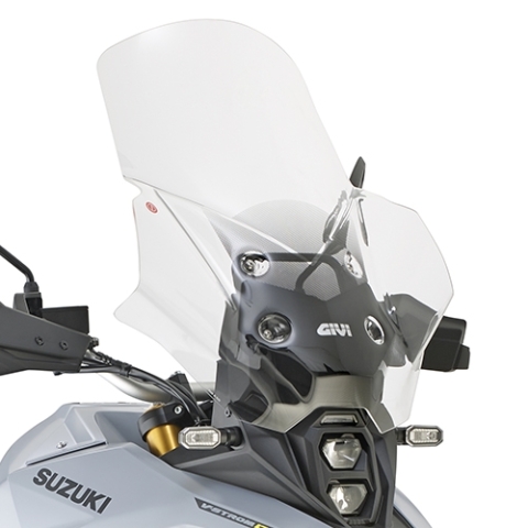 GIVI Windshield, for motorcycles and scooters, D3125ST Tall transparent