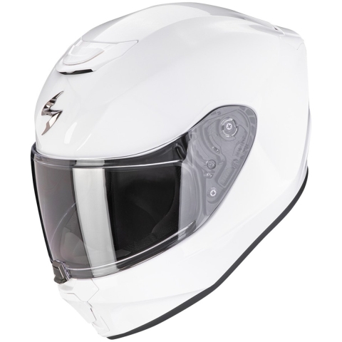 SCORPION EXO-Jnr Air Uni, Children's motorcycle helmet, White