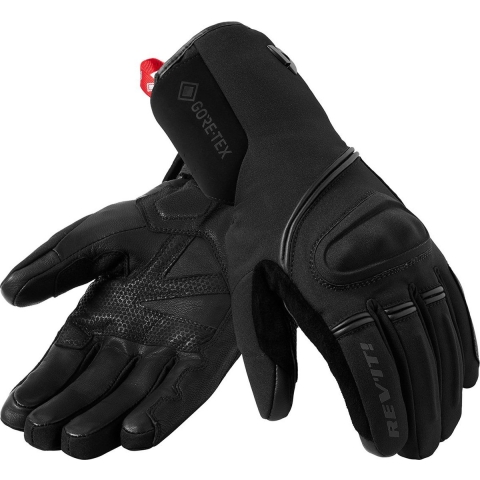 REV'IT! Livengood 2 GTX, Gore-Tex® motorcycle gloves, Black
