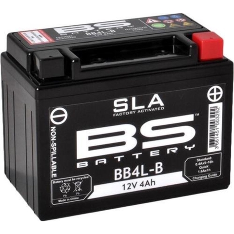 BS BATTERY Sealed battery maintenance free, Batteries for motorcycle & scooter, BB4L-B SLA