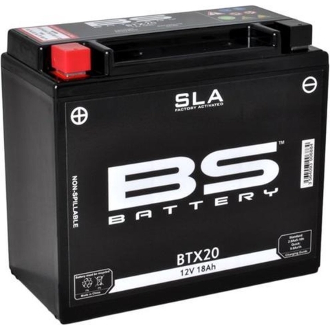 BS BATTERY Sealed battery maintenance free, Batteries for motorcycle & scooter, BTX20H SLA