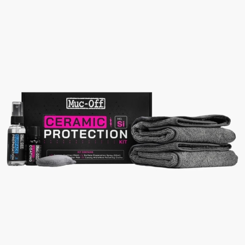 MUC-OFF Ceramic protection kit, Wax and paint restoring for motorcycles
