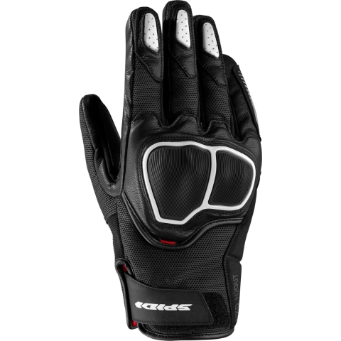SPIDI NKD H2Out, Mid-season motorcycle gloves, Black-White