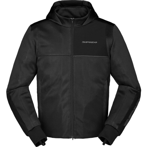 SPIDI Hoodie Net, Men's summer motorcycle jacket, Black