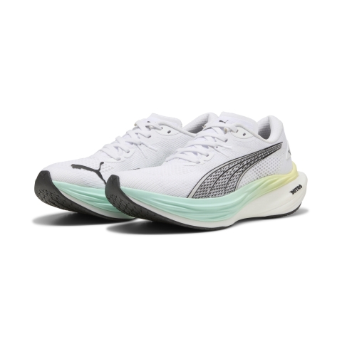 PUMA Deviate NITRO™ 3 Laufschuhe Damen, Weiß/Mint Melt, 40