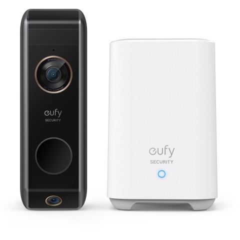 Eufy Video Doorbell Dual (Battery-Powered) | Türklingel | Delivery Guard | 2 Kameras | Paketerkennung | duale Erkennung | Smarte Lichteinstellungen