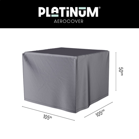Leuchtturm Tischdecke 105x105xH50 cm anthrazit