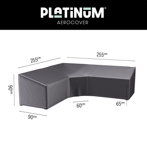Bezug Lounge-Set Ecke Hochlehner 255 x 255 x 90 cm