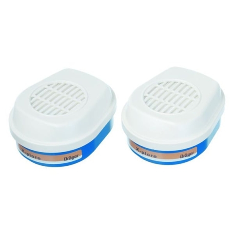 Dräger A2-P3 Filter - Geeignet zur Bekämpfung von Holzwürmer - Arbeitet 8 Stunden - Gehen einfach auf die Maske