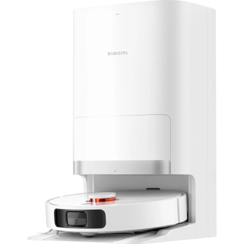 Xiaomi Robot Vacuum X20+ weiß | Saugroboter | Wischfunktion | Basisstation mit 4 L Wassertank | Laser-Navigation | beutellos | Entleerung automatisch