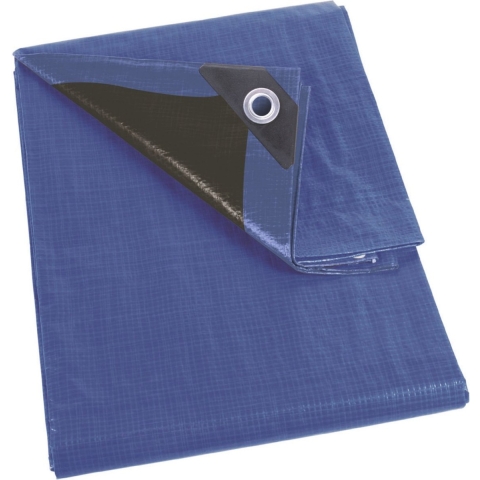 Plane blau/schwarz sehr stark 5 x 8 m