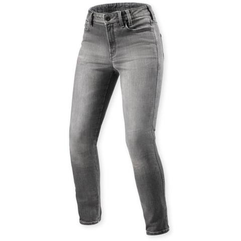 REV'IT! Shelby 3 Lady SK, Women's motorcycle jeans, Grey used length 32