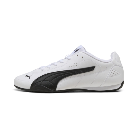 PUMA Catch Sneakers Unisex, Schuhe, Weiß/Schwarz, 46