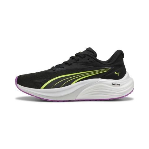 PUMA Electrify NITRO™ 4 Laufschuhe Damen, Schuhe, Schwarz/Gelb Alert, 41