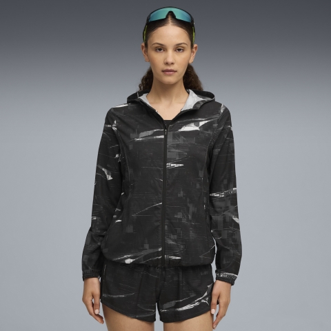 PUMA RUN VELOCITY Gewebte Jacke Damen, Kleidung, Schwarz, XL
