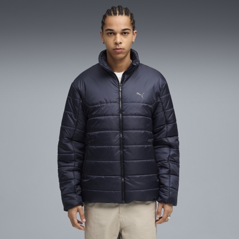PUMA Essentials Wattierte Jacke Herren, Kleidung, New Navy, M