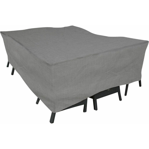 Sitzgruppenbezug rechteckig Cantonic 225x175x100 cm grau