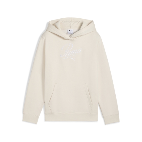 PUMA Essentials Script Hoodie Teenager, Shop, Alpine Snow, 9-10Y