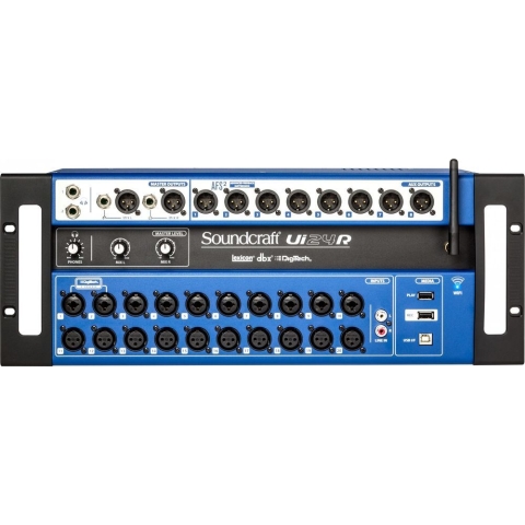 Soundcraft Ui24R 19" Digitalmixer mit Tablet/Smartphone/PC-Steuerung und WiFi