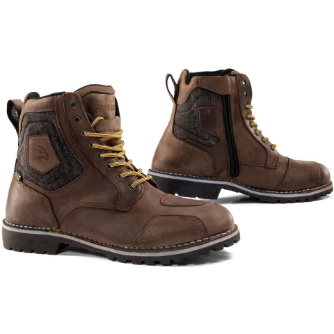GIANNI FALCO Ranger 2, Motorcycle shoes, Dark Brown