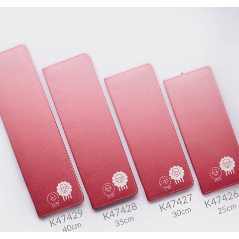 KnitPro Zing Jackenstricknadelnset Aluminium 30 cm 2,5-6 mm 8 Größen