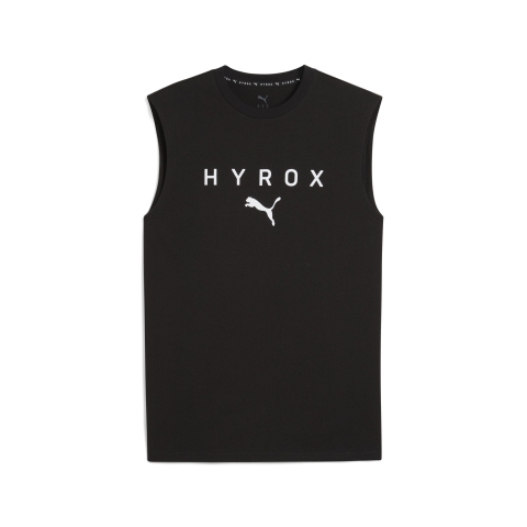 PUMA x HYROX Cut-Off Tanktop Herren, Performance, Schwarz, L