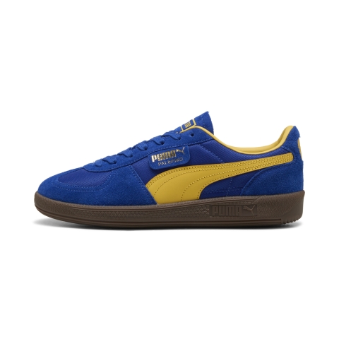PUMA Palermo Vintage Update Sneakers Unisex, Schuhe, Vivid Blau/Sunny Gelb, 42.5