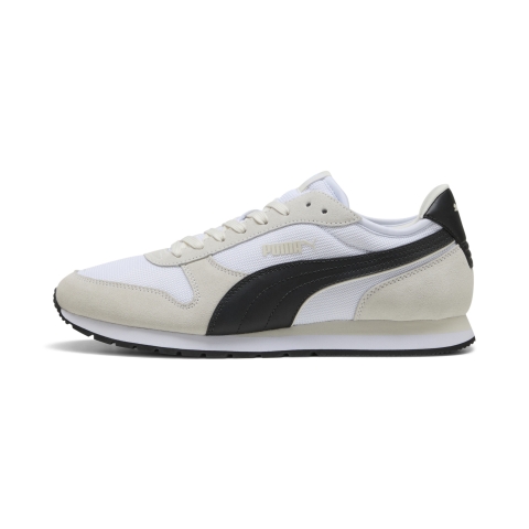PUMA ST MILER Sneakers Unisex, Schuhe, Weiß/Schwarz/Vapor Grau, 39