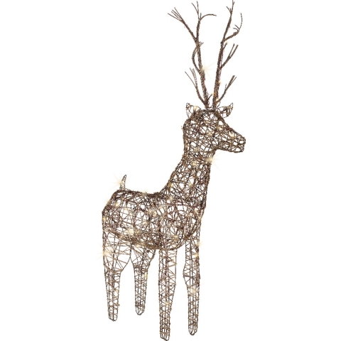 LED Deer l45b24h104 cm 72l braun