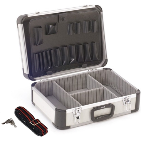 Aluminium-Werkzeugkoffer 460 x 330 x 165 mm