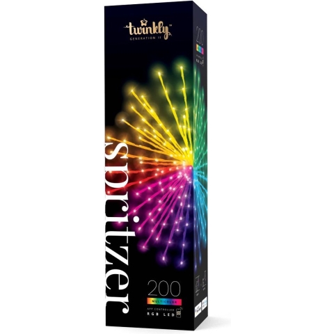 Glitzernde Schorle - 200 LED Glitzernde