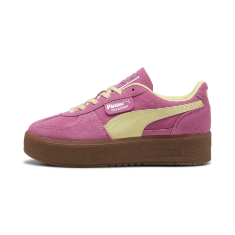 PUMA Palermo Elevata Sneakers Damen, Schuhe, Posie Rosa/Gold Moon, 37.5