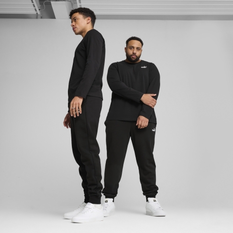 PUMA Essentials No. 1 Logo Slim Jogginghose Herren, Kleidung, Schwarz, XL