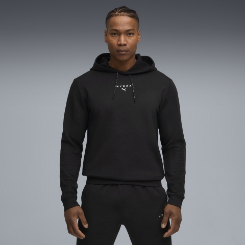 PUMA x HYROX CLOUDSPUN Hoodie Herren, Schwarz, S