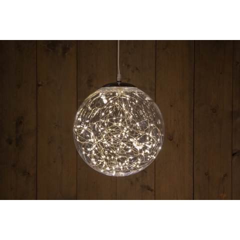 Ball helles 25Cm/125Led warmweiß 8/16Stunde Zeitschaltuhr innen/außen Weihnachtslichter