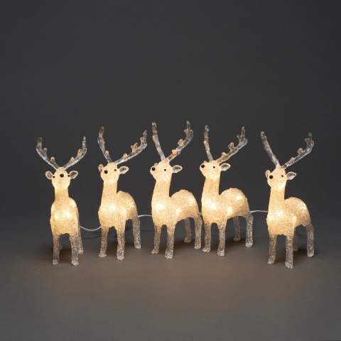 Acryl-Lichterkette L4 M S5 Deer