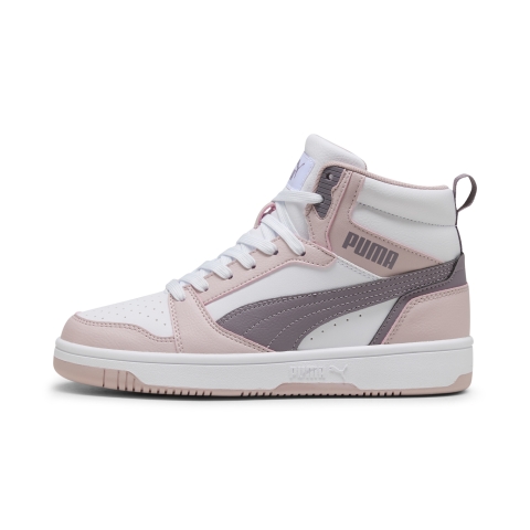 PUMA Rebound Sneakers, Schuhe, Mauve Mist/Plum Jam/Weiß, 40.5