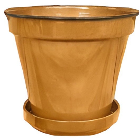 Topf Cylinder Vibrant Gelb M
