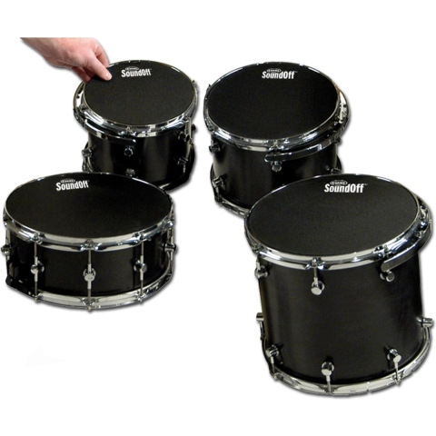 Evans SO-0244 Sound Off Dämpferset 10/12/14/14