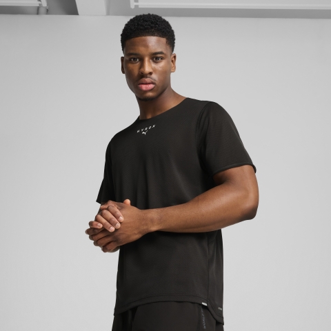 PUMA x HYROX ULTRASPUN T-Shirt Herren, Kleidung, Schwarz, XXL