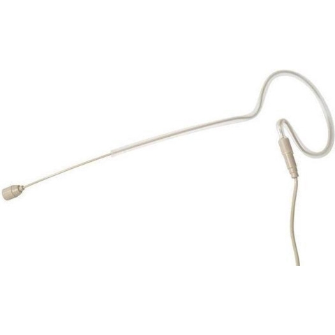 Pronomic HS-11 EA Headset-Mikrofon, beige, mit Ohrbügel, Kugel, Windschutz