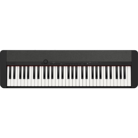 Casio CT-S1 BK schwarz Piano-Keyboard incl.Netzadapter, USB,