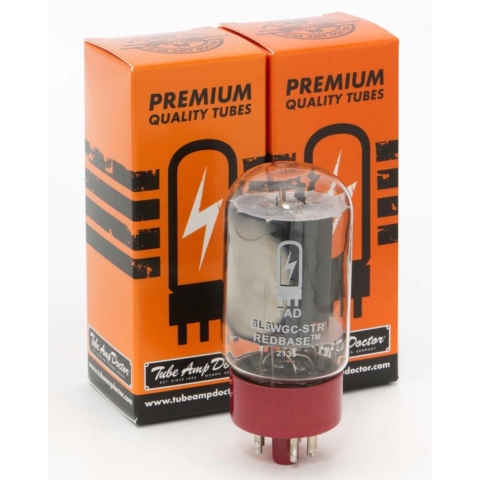 TAD Tubes 6L6WGC-STR REDBASE small bottle TAD PREMIUM Matched Duett