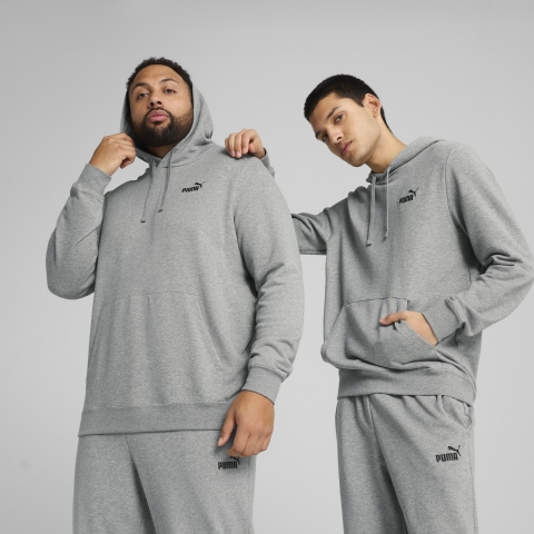 PUMA Essentials Small No. 1 Logo Hoodie Herren, Kleidung, Grau, XXL
