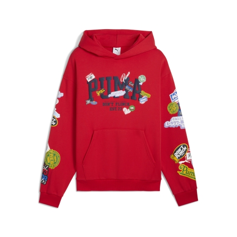 PUMA HooperHotline Hoodie Herren, Accessoires, Rot, L